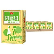 阿薩姆 綠奶茶 400ml (清新茶香 隨時享受), 24入