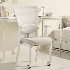 체어스코 허리 편한 학생 책상 공부의자 엘리트 허리받침세트, 헷살베이지