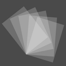 리코즈 슈링클 공예 페이퍼 A4, 투명, 5개