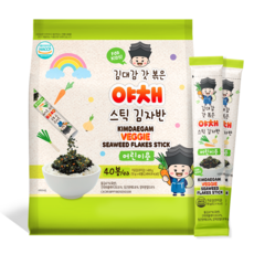 김대감 스틱김자반 야채 어린이용 10g x 40봉, 400g, 1개