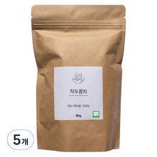고이담아 유기농 작두콩차, 80g, 1개입, 5개