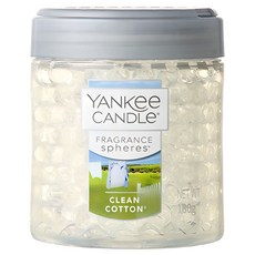 YANKee CANDLe 香氛球車用芳香劑, 1個, 潔淨棉