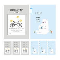 YOUNG ART 國小3-6年級無主題筆記本, 20入, 隨機出貨