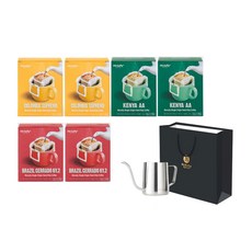 맥널티 핸드드립 원두 커피 + 쇼핑백 선물세트, 원두커피, 1세트