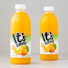 풀무원 잇츠 프레쉬업 제주 한라봉감귤 주스, 2개, 800ml