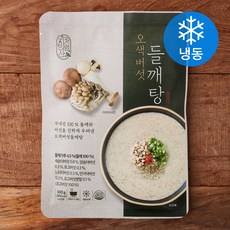 지리산처럼 오색버섯 들깨탕 1~2인분 (냉동), 500g, 1팩