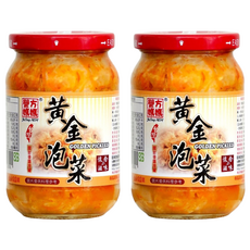 譽方媽媽 黃金泡菜, 360g, 2罐