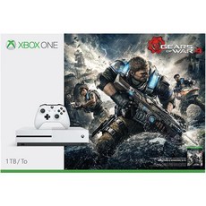마이크로소프트 XBOX ONE S 1TB + GEARS OF WAR 4 CONSOLE 게임 번들, 본품(1681), 컨트롤러(1708)