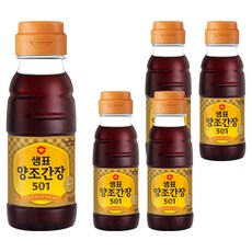 샘표 양조간장 501, 150ml, 5개