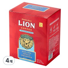 하와이 라이언 바닐라 마카다미아 드립백커피, 10g, 7개입, 4개