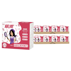 統潔 抽取式家用紙巾 100抽, 16袋, 4包