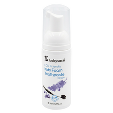 babysassi 誰是寶貝 兒童專用護齒泡沫牙膏, 50ml, 1瓶