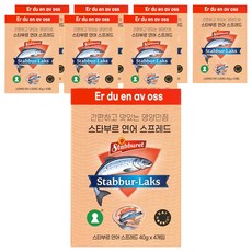 Stabburet 鮭魚抹醬, 40g, 8個