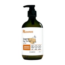RIGOROS 蕾格萊詩 植萃低敏洗毛精 犬用 清新除臭配方 柑橘+常春藤, 500ml, 1瓶
