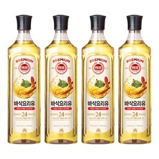 해표 바삭 요리유, 4개, 900ml