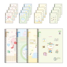 PENPIA 小學線圈筆記本, 隨機發貨, 20個