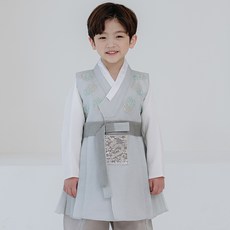 HARANG HANBOK Shinjorang 韓服 背心 + 上衣 + 褲子套組