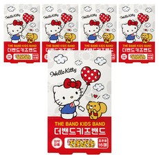 아텍스 헬로키티 캐릭터 키즈밴드 표준형, 16매입, 5개