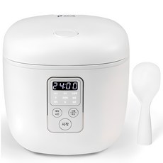 KITCHEN FLOWER 迷你電子鍋三人用, KCM-777RC, 白色