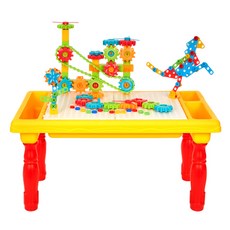 Kids Pang Pang DIY電動工具台玩具組 436入, 混色