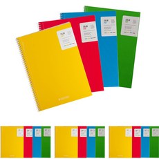 OXFORD B5線圈筆記本 30頁, 隨機出貨, 16個