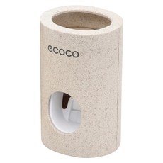 ecoco 意可可 自動牙膏擠壓器, 白色, 1個