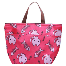 E.City 多功能繽紛保溫購物提袋 Set, 34x22x12CM, 2個