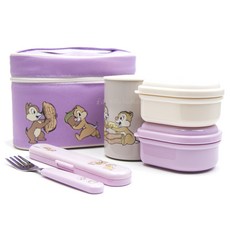 Skater 史努比印花便當盒組 KCLJC6AG 560ml, 䓫䓫蒂蒂, 1組