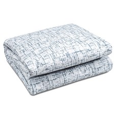 자미솔 물빨래가능 전기요 GR-2000, 그레이 오리지널, 더블(180 x 135 cm)