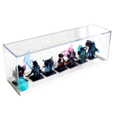 온빛달빛 可堆疊迷你公仔展示盒 白色, 1個