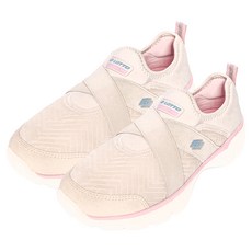 LOTTO 樂得 樂活健走鞋, 燕麥粉 + 藍色, 23.5cm