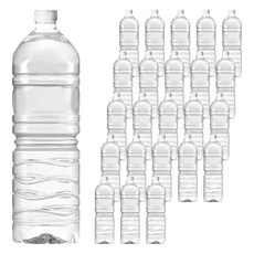 아이시스 생수 화이트캡 무라벨, 24개, 2L