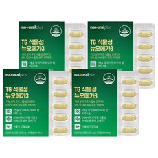 naturalplus TG 植物性 新 Omega-3, 60錠, 60.48g, 4個