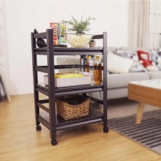 FAmILyLIFE 生活 快裝式岩熔碳鋼耐重置物架 3層 FL-259 9.1kg, 黑色