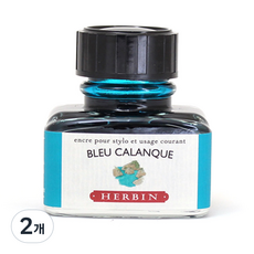 제이허빈 칼라잉크 30ml, no 14 블뢰 칼랑끄(푸른산호초), 2개