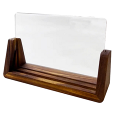 木製良品 U型實木相框 橫款 胡桃木 6吋, 1個