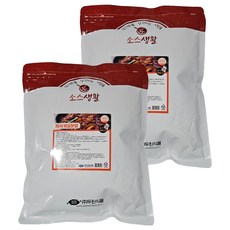斗元食品 韓式辣炒豬肉調味粉, 2個, 1kg
