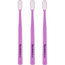 Yecomam 真絲牙刷 淺紫色, 1支, 3支