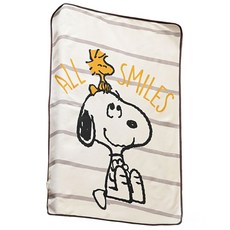 PEANUTS 史努比 隔夜尿墊 Smile, 灰色, 1個