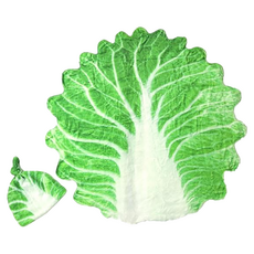 白菜包巾 帽子 + 毛毯