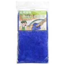 TU 良品 超纖抹布, 藍色, 4條