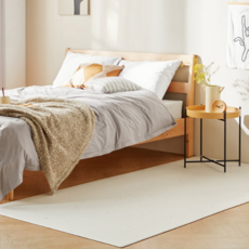 펫토 클린펫 반려동물 매트, 테라조양면(크림 + 화이트), 1개