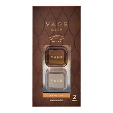 HARUKADO 晴香堂 VAGE車用香氛 2.4g 2個, 琥珀奢華, 1盒