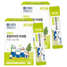 Kidsten 孩童綜合維他命礦物質粉包, 75g, 2盒