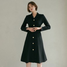 리올그 NOS 원버튼 포켓리스 머메이드 원피스