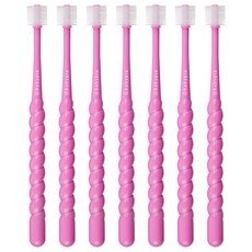 Yecomam 360度孕婦牙刷 粉色, 7入, 1組