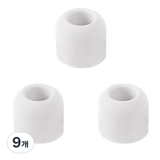 Block Mart珪藻土牙刷架 圓形, 白色, 9個