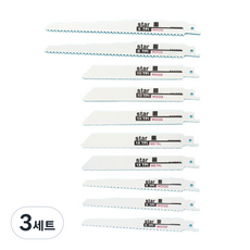목재용 금속용 컷소날 10종 세트, 3세트