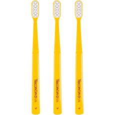 Yecomam 真絲牙刷 黃色, 1支, 3支