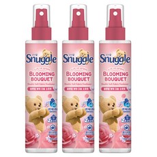 Snuggle 熊寶貝 盛開花束雙倍柔軟織物除臭劑 正裝, 150ml, 3個